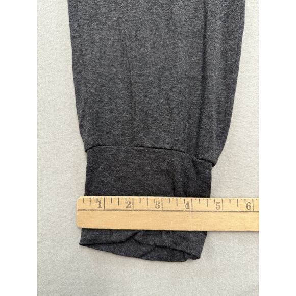 Seraphine M Gray Drawstring Stretch Comfort Maternity Jogger Pants Soft Lounge - Picture 2 of 12